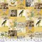 Collage in Yellow (pwth240.yellow) | Eclectic Elements Palette in Yellow | Tim Holtz | Free Spirit